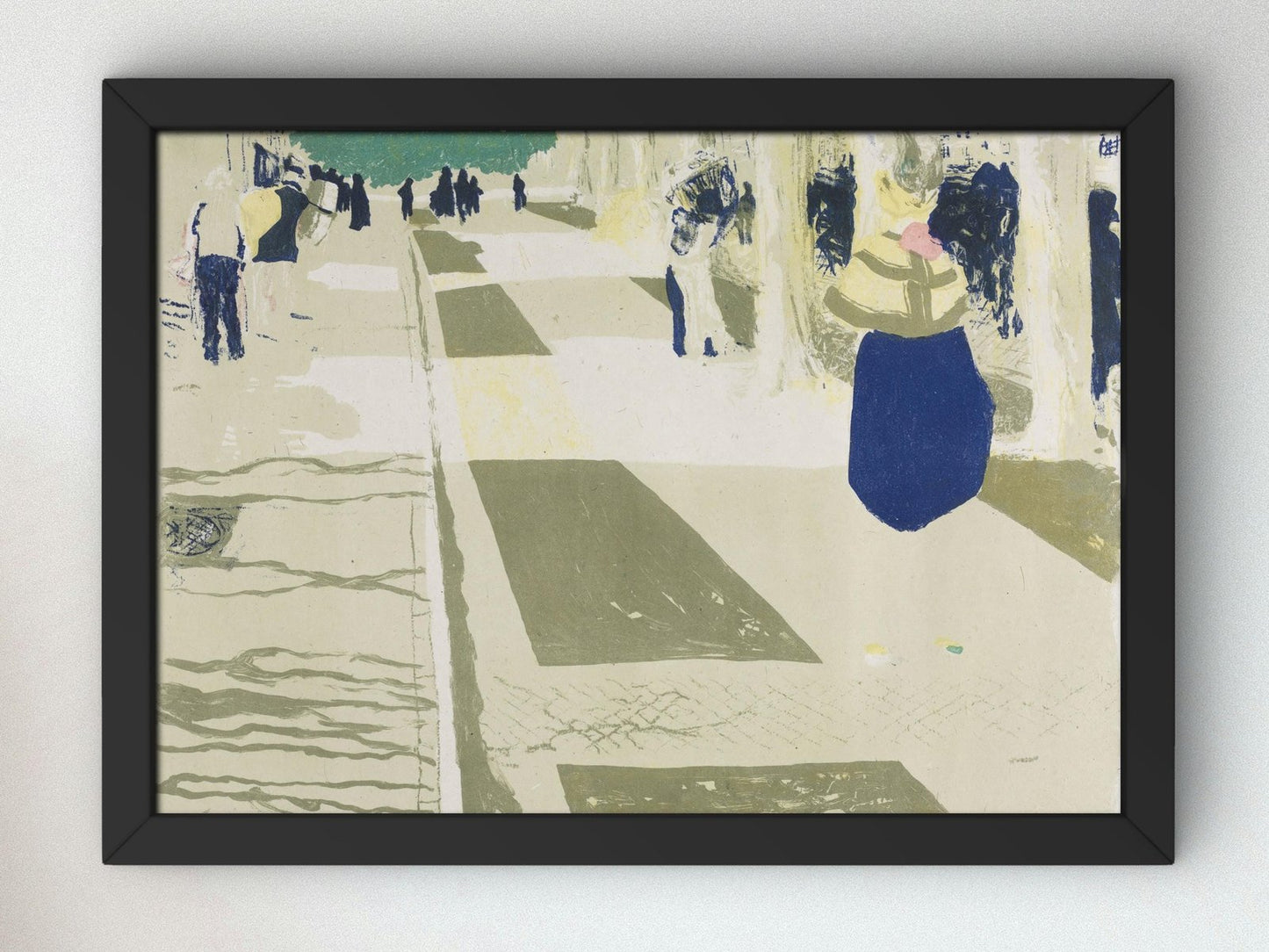 The Avenue by Édouard Vuillard, 1899, Art Nouveau, fine art print