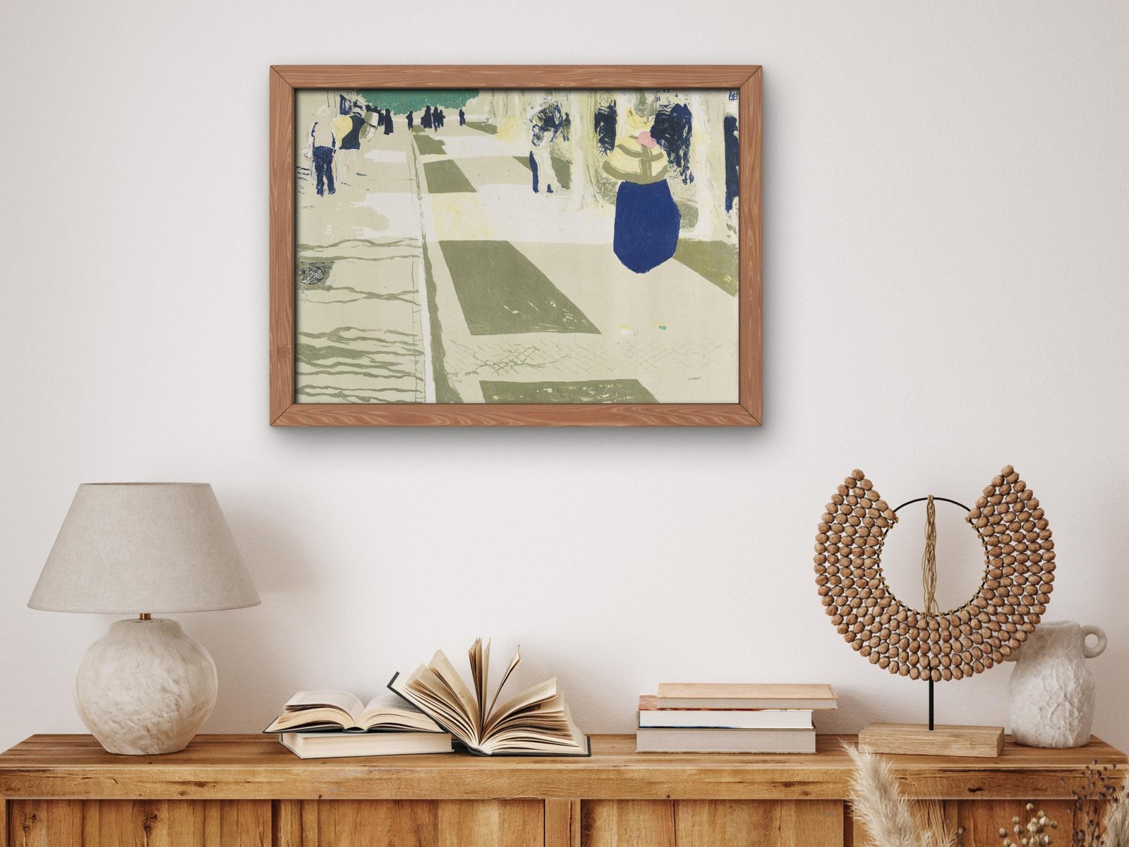 The Avenue by Édouard Vuillard, 1899, Art Nouveau, fine art print