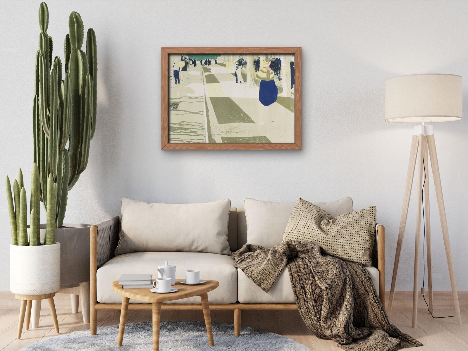 The Avenue by Édouard Vuillard, 1899, Art Nouveau, fine art print