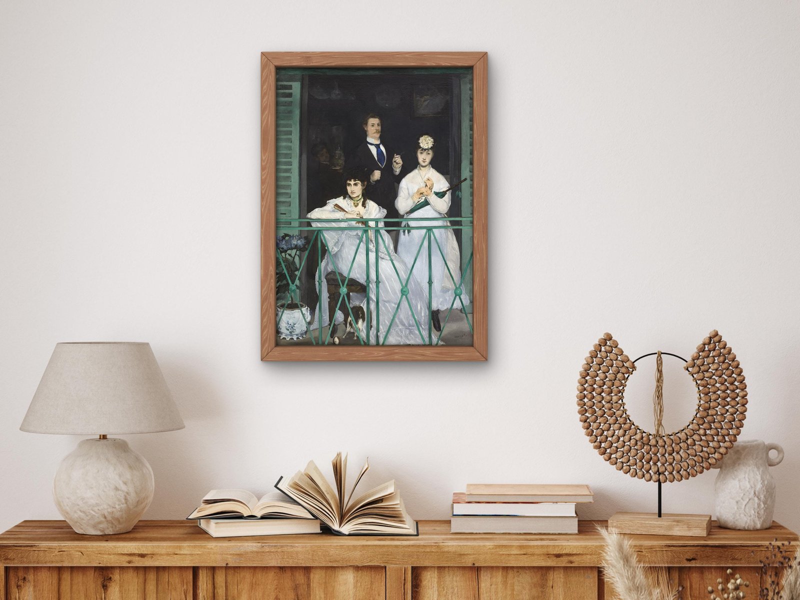 The Balcony by Édouard Manet, 1869, Realism and Naturalism, fine art print
