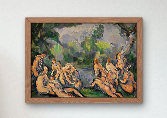 The Bathers by Paul Cézanne, 1898, Post-Impressionism, fine art print