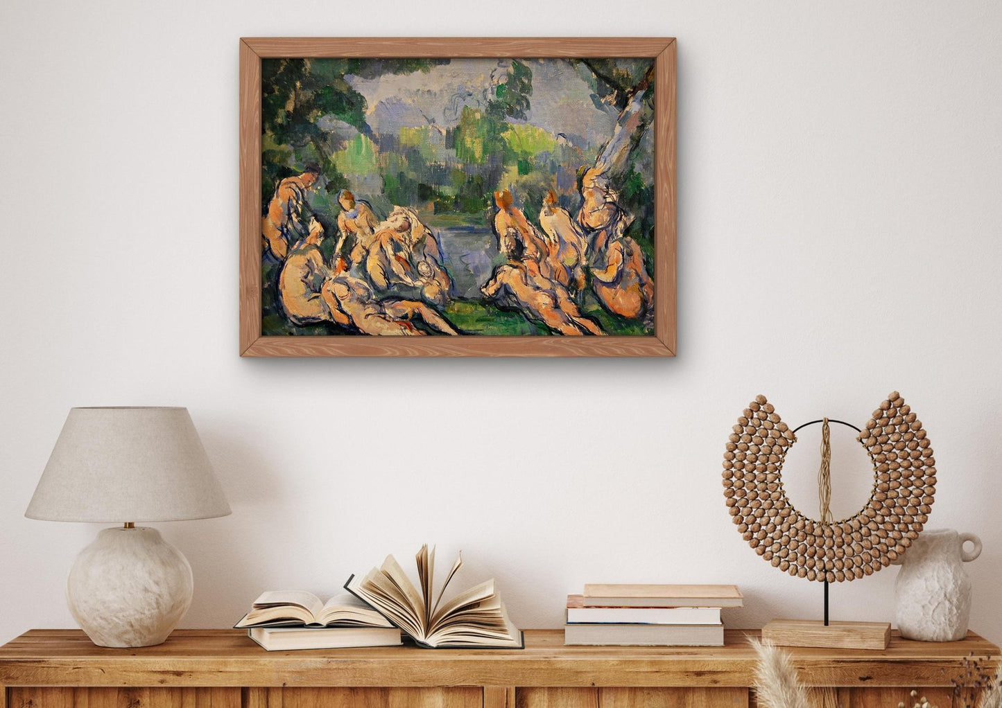 The Bathers by Paul Cézanne, 1898, Post-Impressionism, fine art print