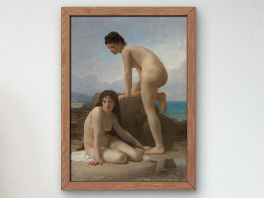 The Bathers by William Adolphe Bouguereau, 1884, Realism and Naturalism, fine art print