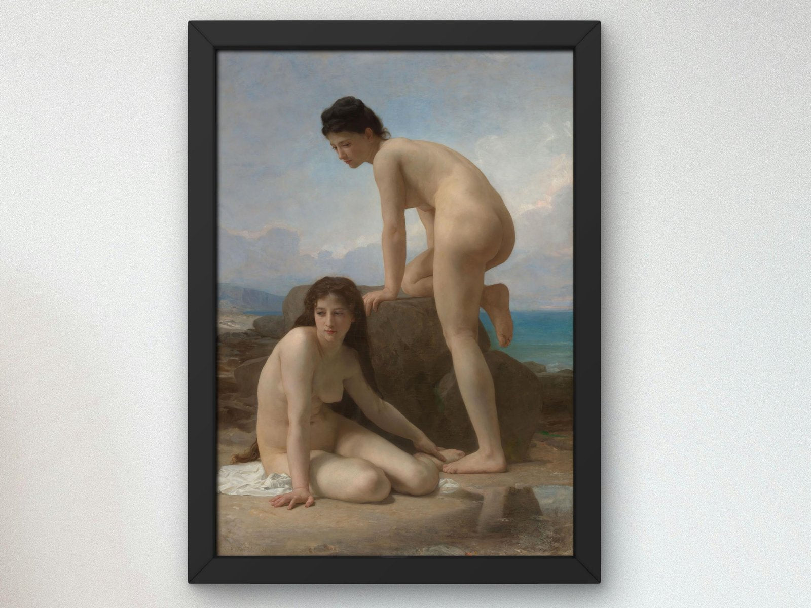 The Bathers by William Adolphe Bouguereau, 1884, Realism and Naturalism, fine art print