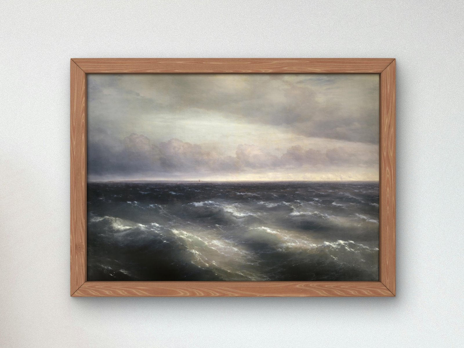 The Black Sea by Ivan Aivazovsky, 1881, Romanticism and Classical Landscapes, fine art print