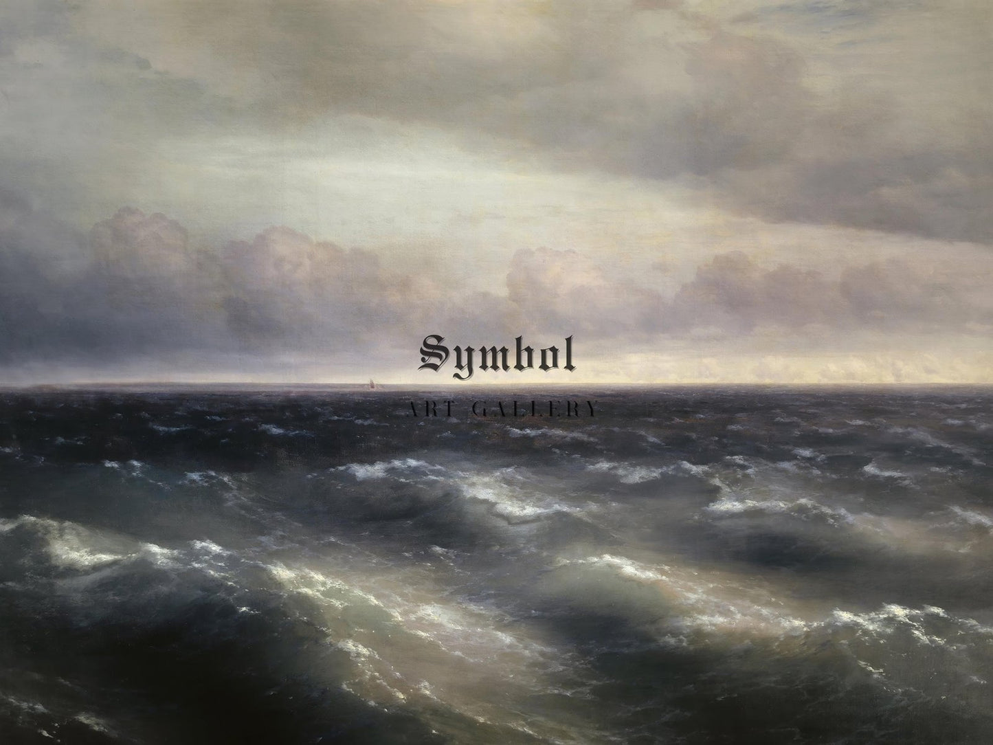The Black Sea by Ivan Aivazovsky, 1881, Romanticism and Classical Landscapes, fine art print