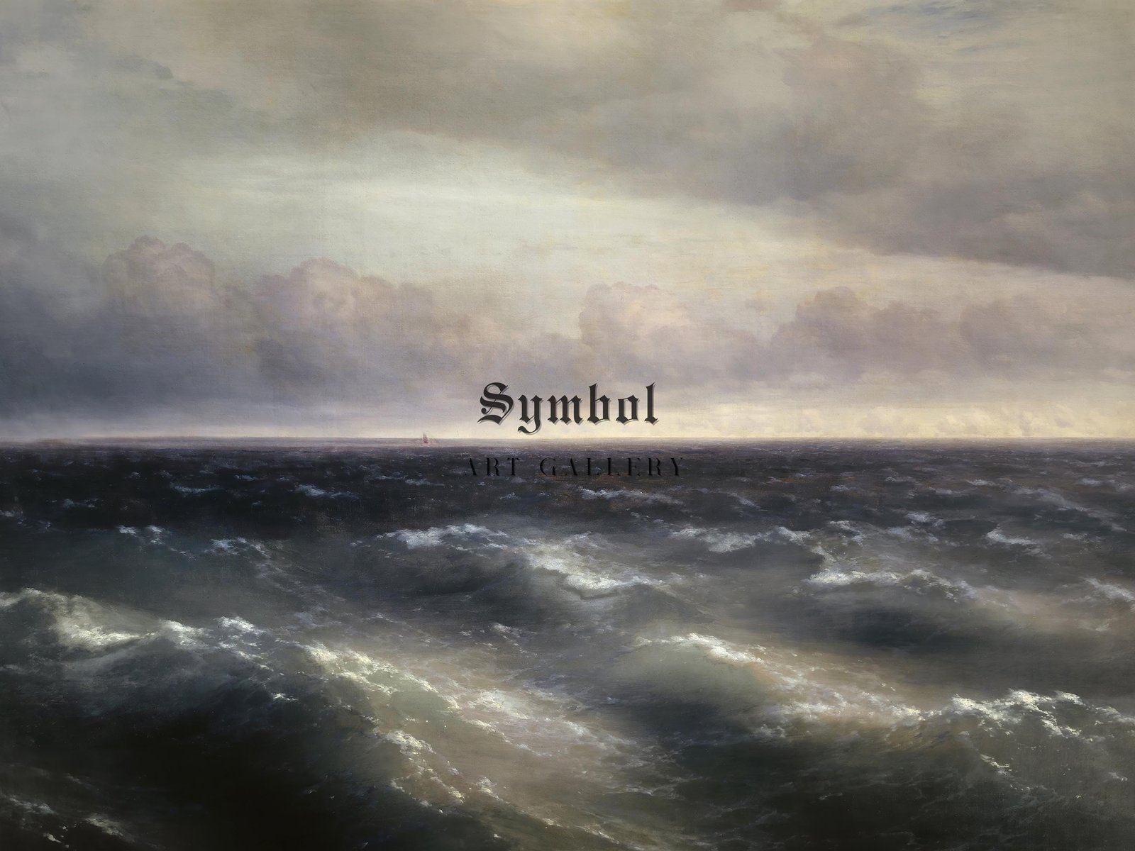 The Black Sea by Ivan Aivazovsky, 1881, Romanticism and Classical Landscapes, fine art print