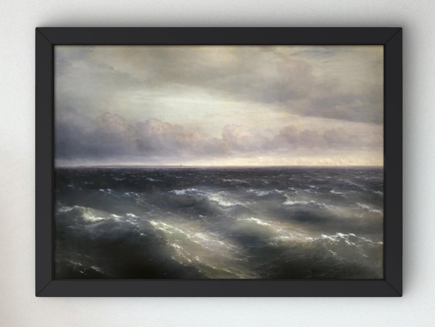 The Black Sea by Ivan Aivazovsky, 1881, Romanticism and Classical Landscapes, fine art print
