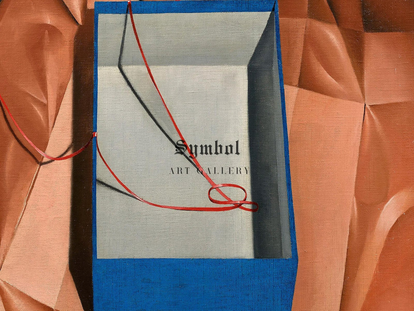 The Blue Box by Charles Goeller, 1930, Art Deco and American Modernism fine art print