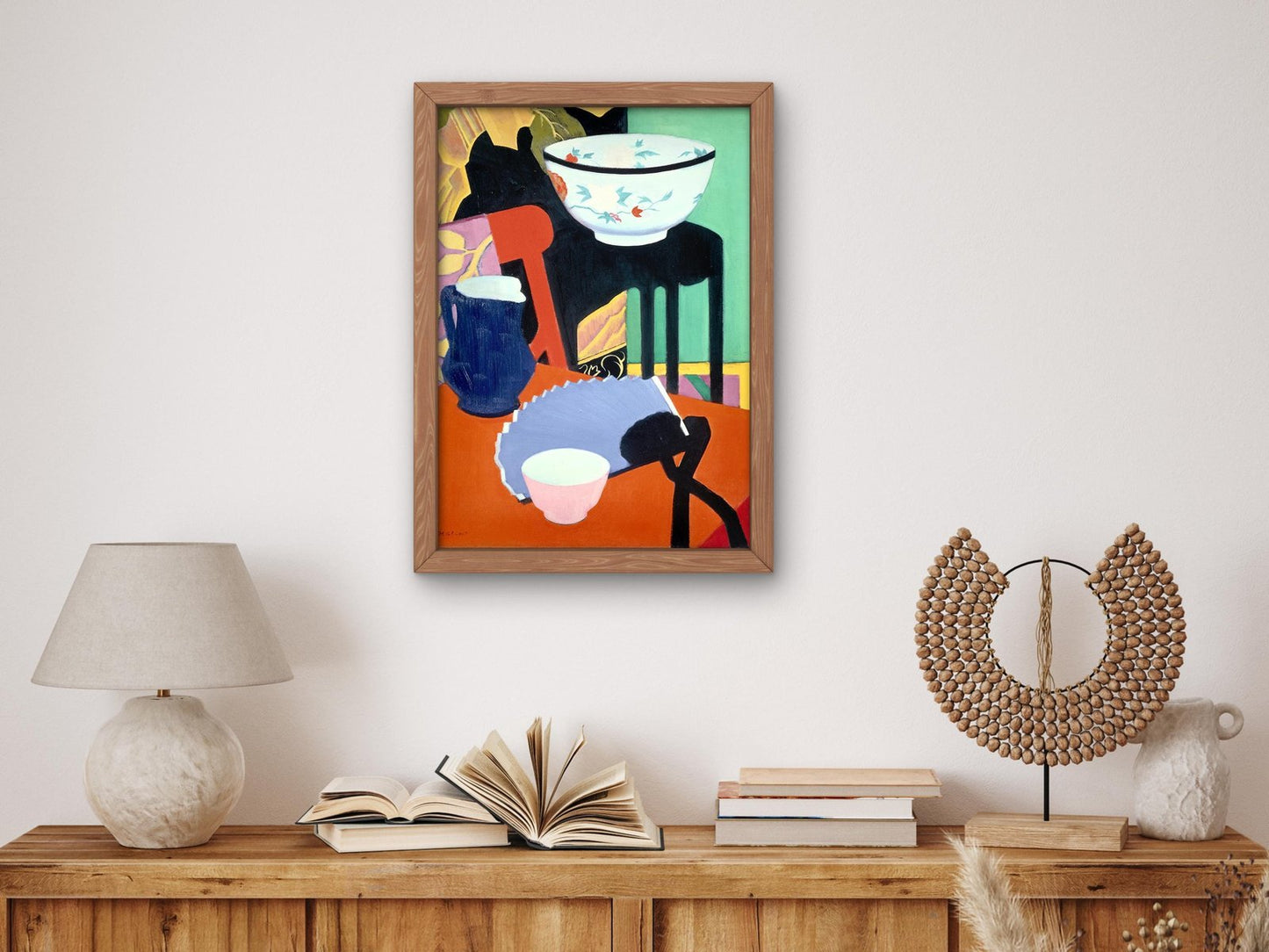 The Blue Fan by Francis Cadell, 1922, Art Deco and American Modernism, fine art print