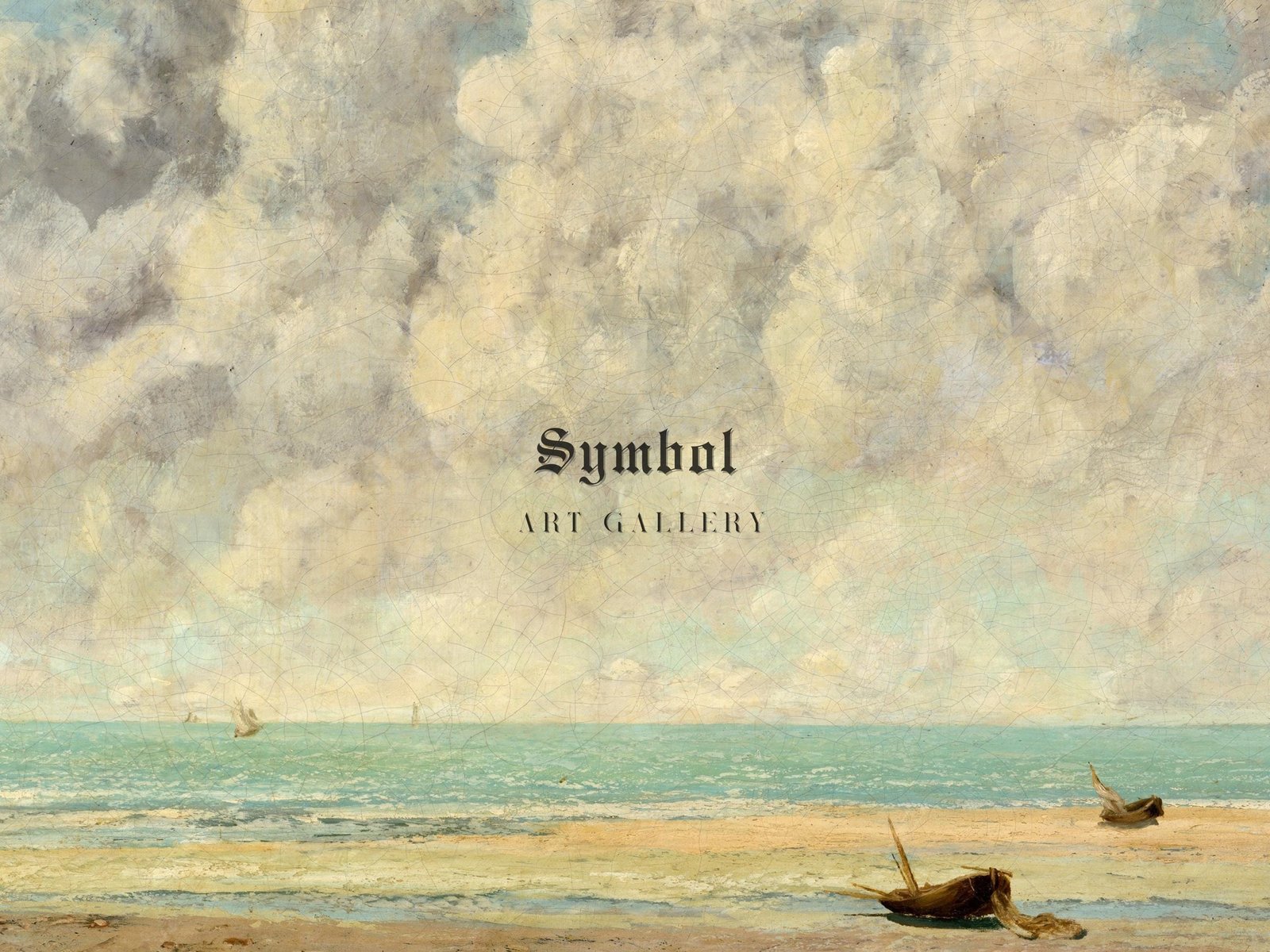 The Calm Sea by Gustave Courbet, 1869, Realism and Naturalism, fine art print