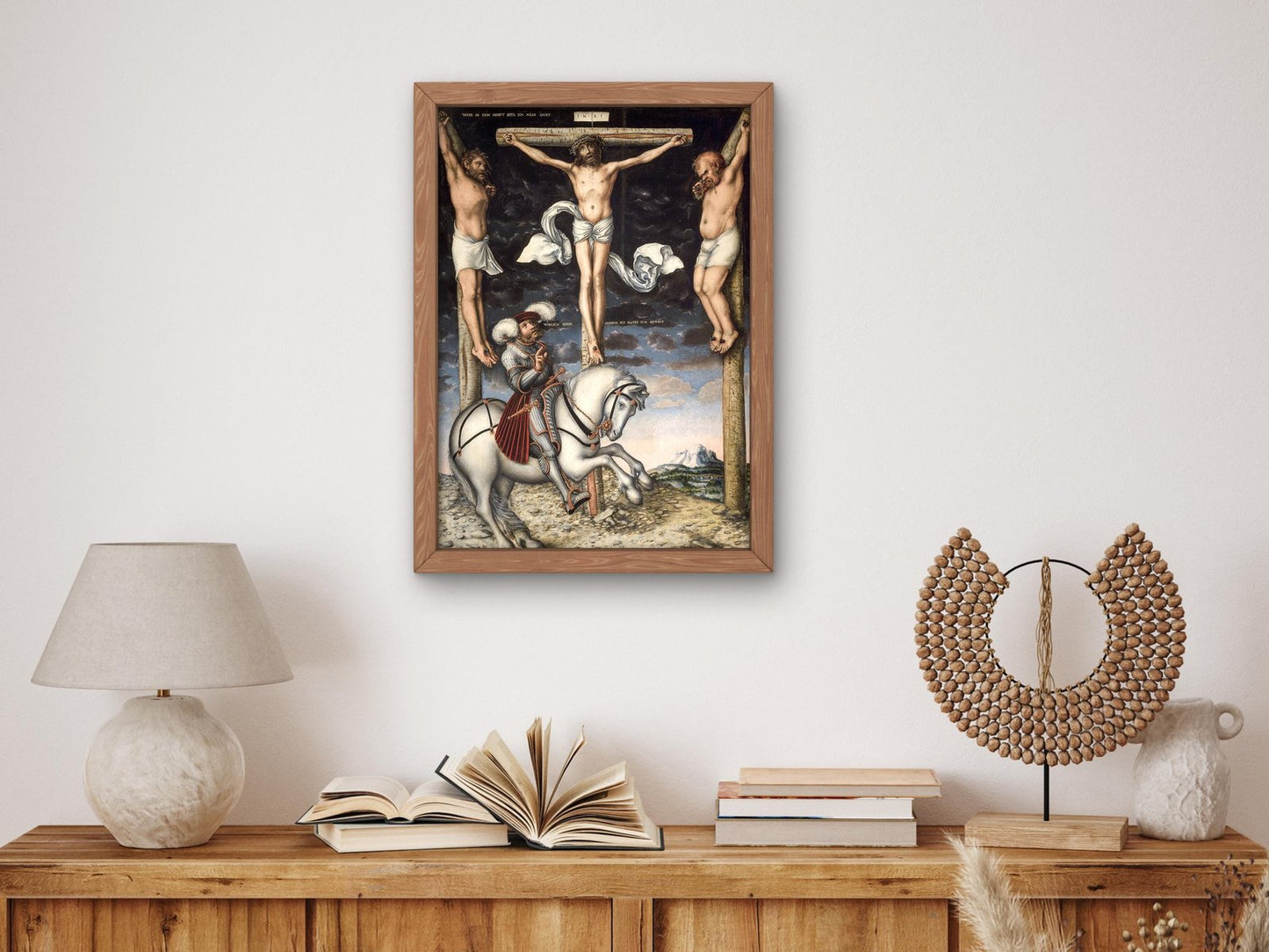 The Calvary by Lucas Cranach the Elder, 1538, Renaissance, fine art print