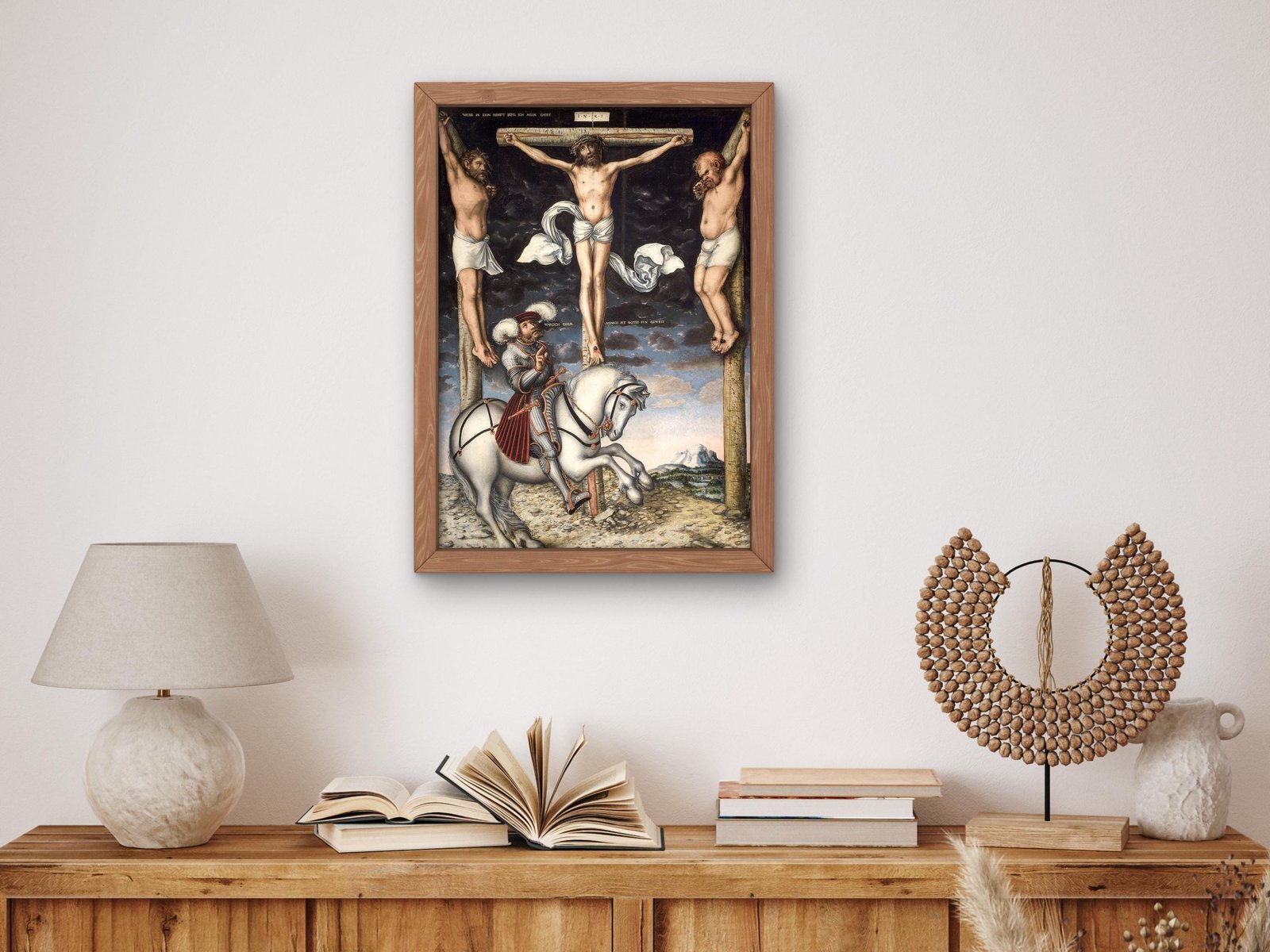 The Calvary by Lucas Cranach the Elder, 1538, Renaissance, fine art print