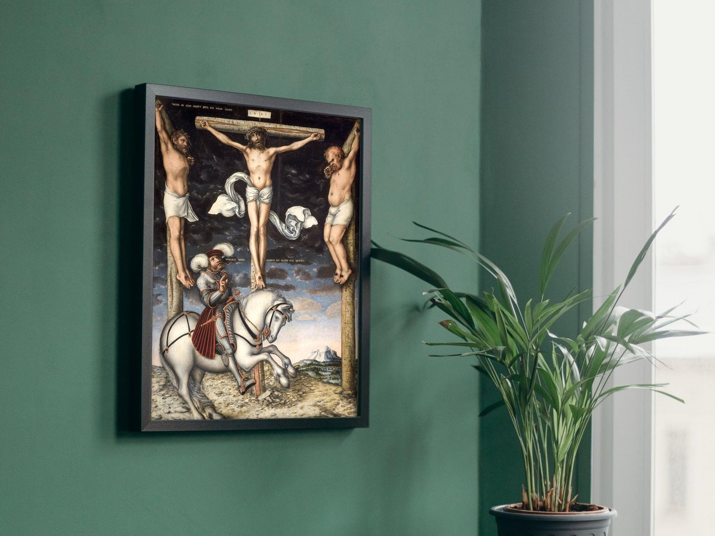 The Calvary by Lucas Cranach the Elder, 1538, Renaissance, fine art print