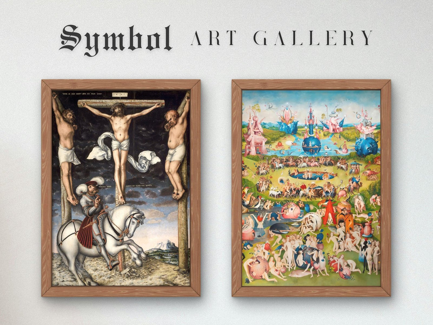 The Calvary by Lucas Cranach the Elder, 1538, Renaissance, fine art print