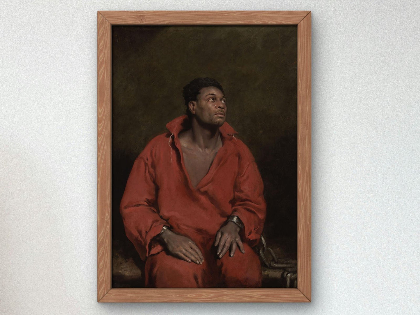 The Captive Slave Ira Aldridge by John Philip Simpson, 1827, Romanticism, fine art print