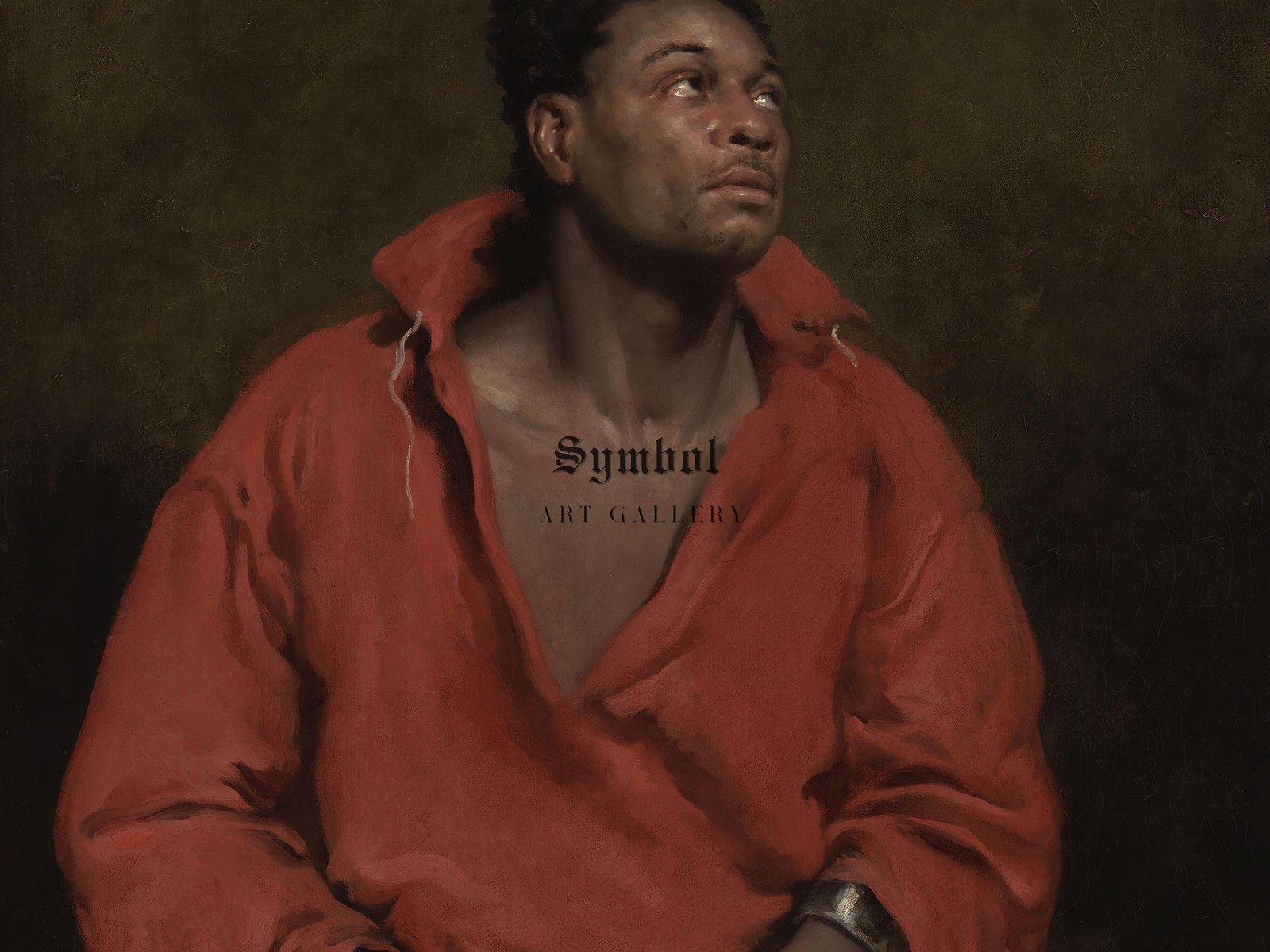 The Captive Slave Ira Aldridge by John Philip Simpson, 1827, Romanticism, fine art print