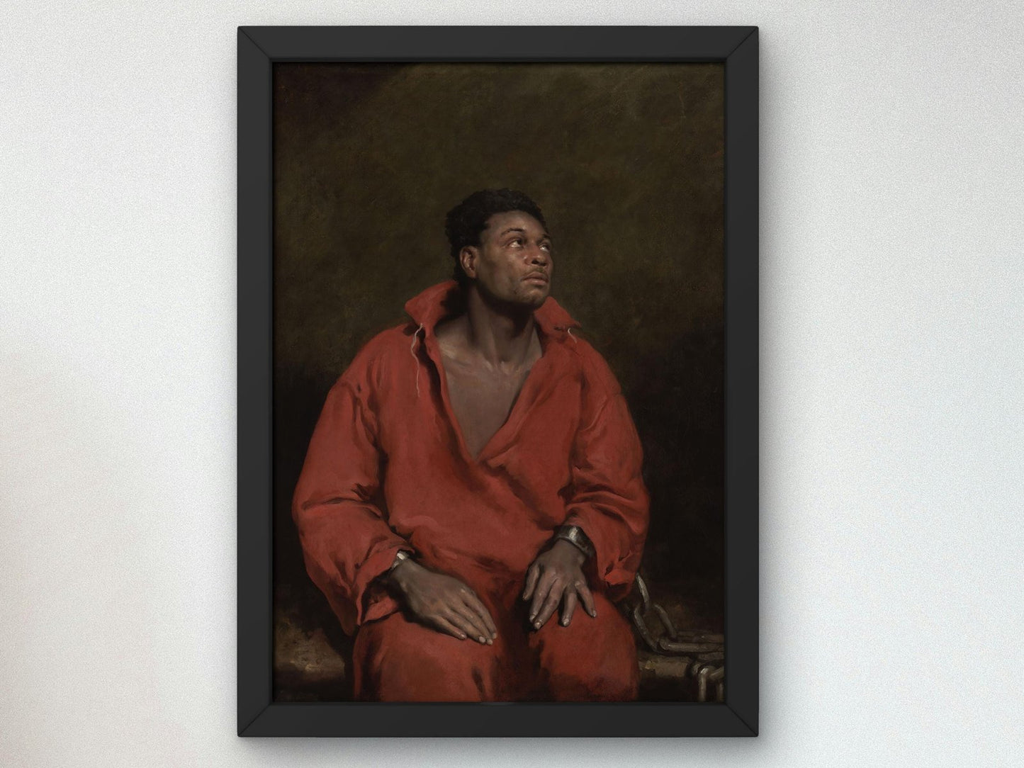 The Captive Slave Ira Aldridge by John Philip Simpson, 1827, Romanticism, fine art print