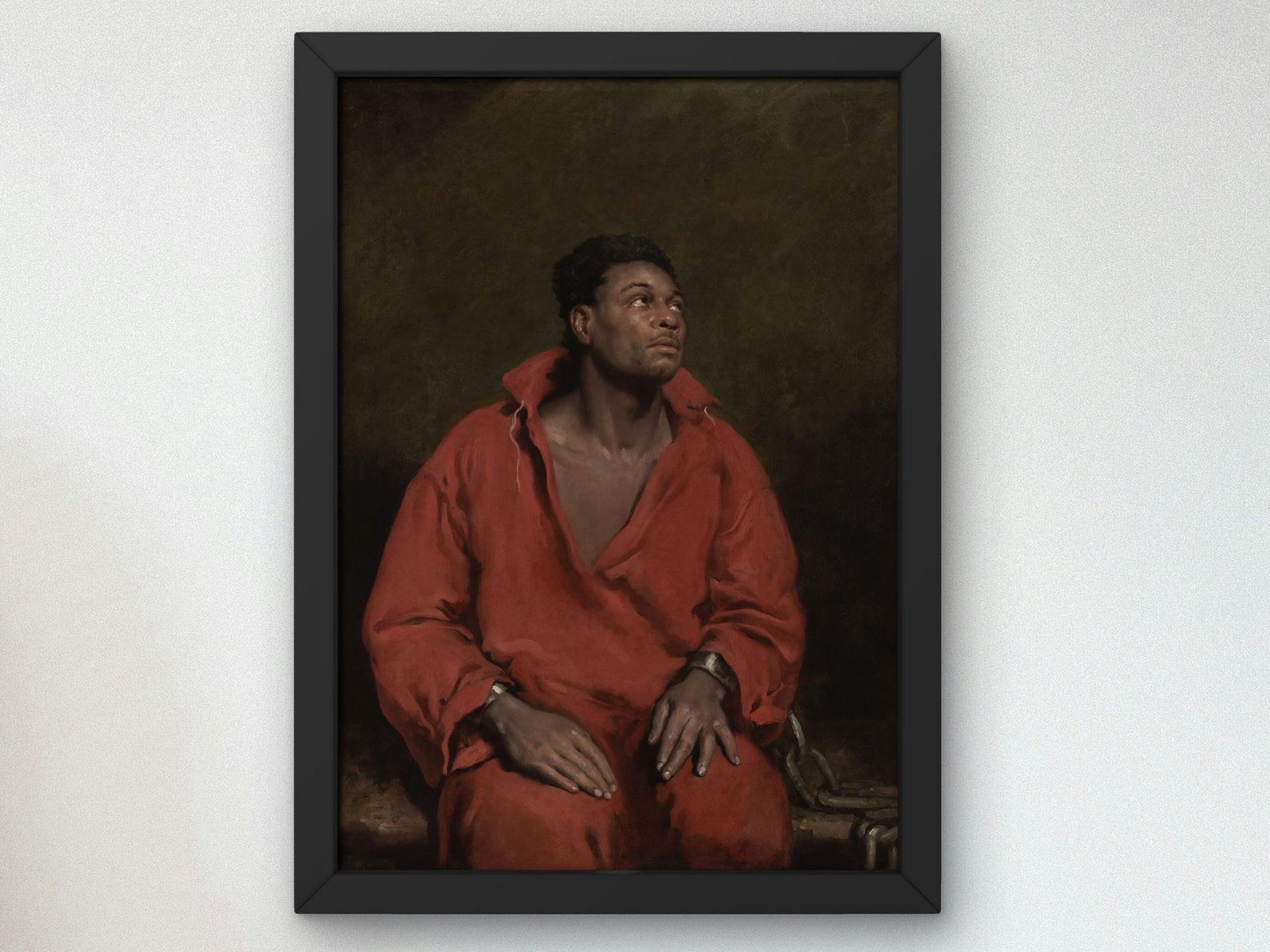 The Captive Slave Ira Aldridge by John Philip Simpson, 1827, Romanticism, fine art print