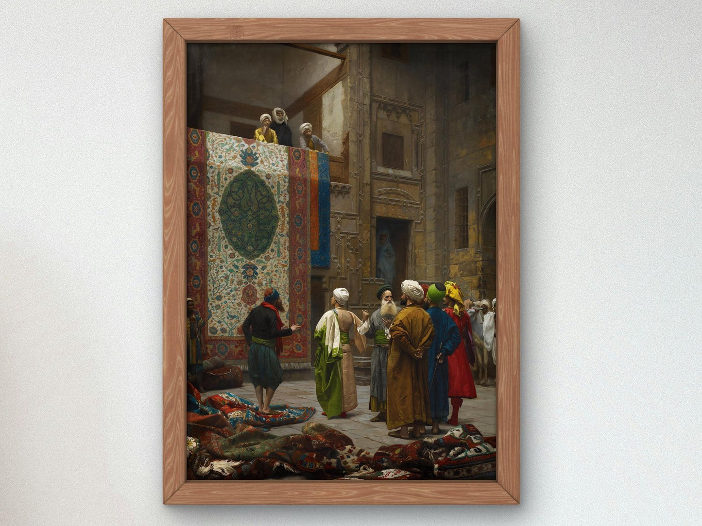 The Carpet Merchant by Jean-Léon Gérôme, 1887, Orientalism and Exoticism, fine art print