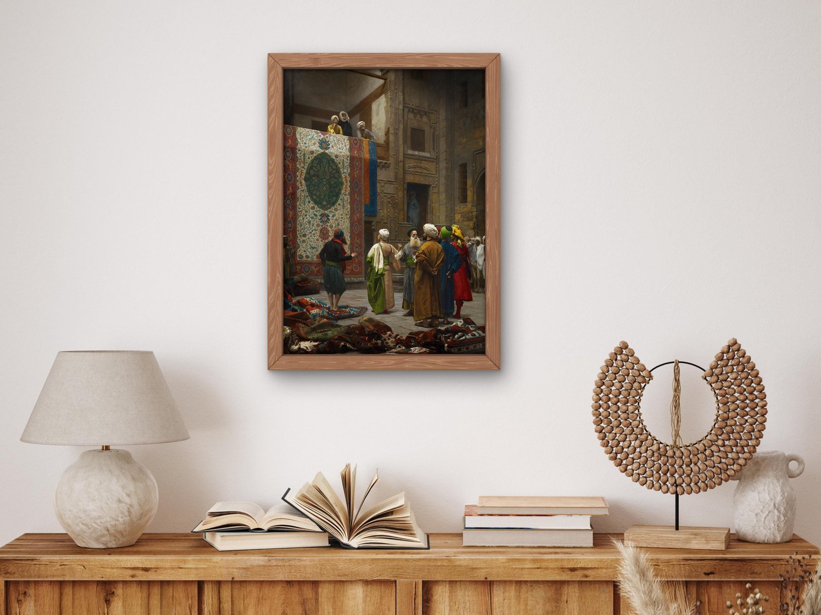 The Carpet Merchant by Jean-Léon Gérôme, 1887, Orientalism and Exoticism, fine art print