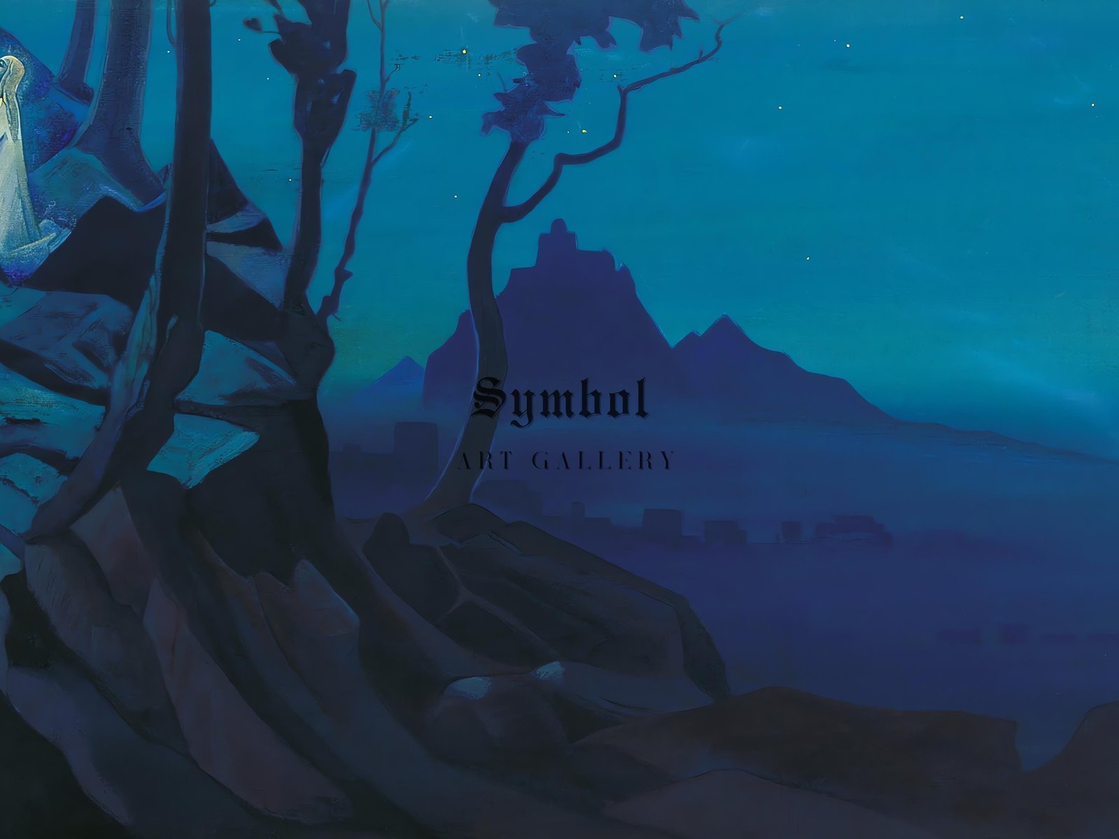 The Chalice of Christ by Nicolas Roerich, 1925, Symbolism and Modern Art, fine art print