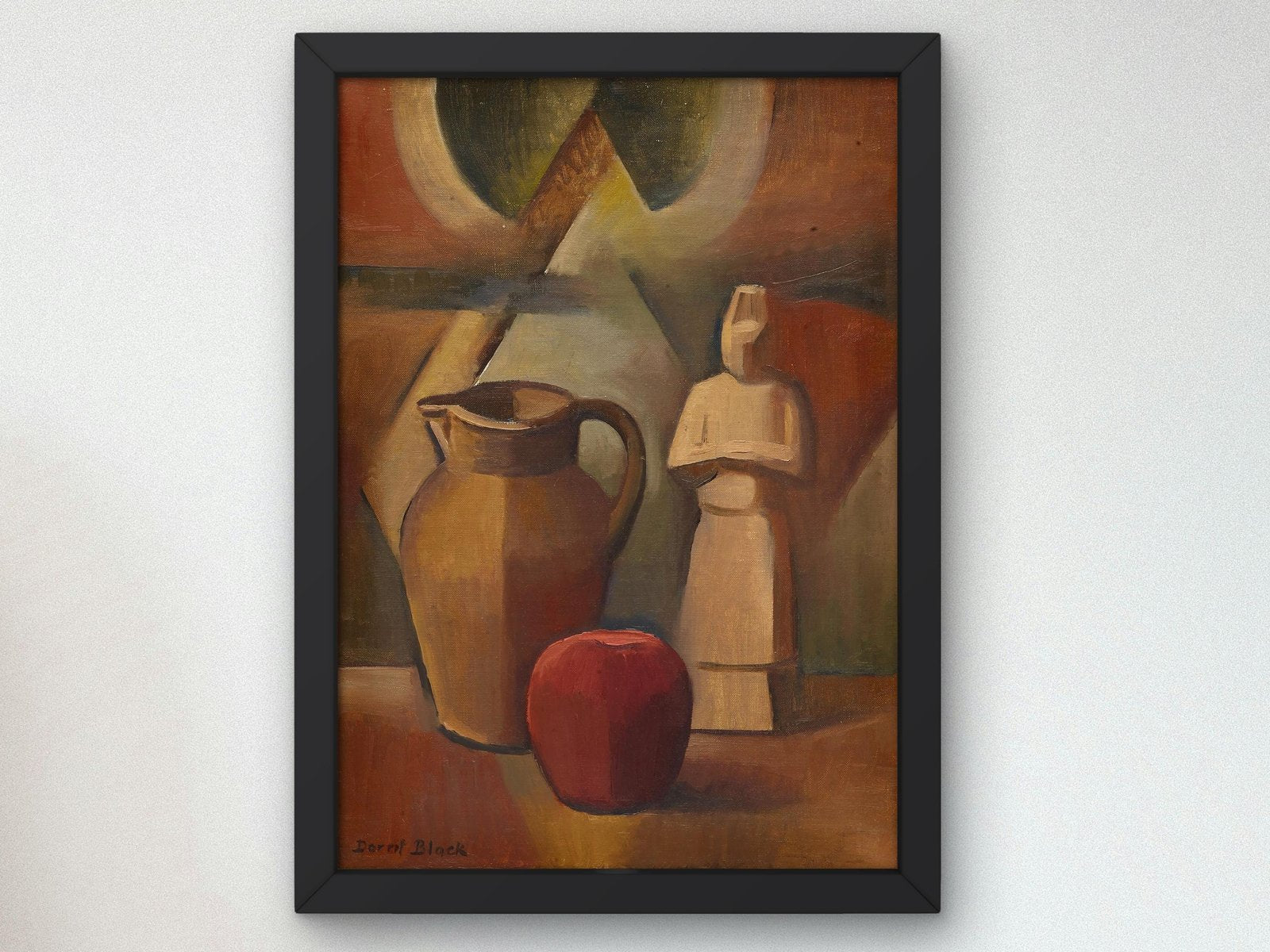 The Chinese Statuette by Dorrit Black, 1929, Art Deco and American Modernism, fine art print