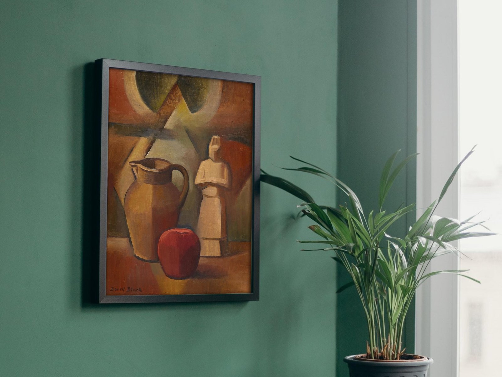 The Chinese Statuette by Dorrit Black, 1929, Art Deco and American Modernism, fine art print