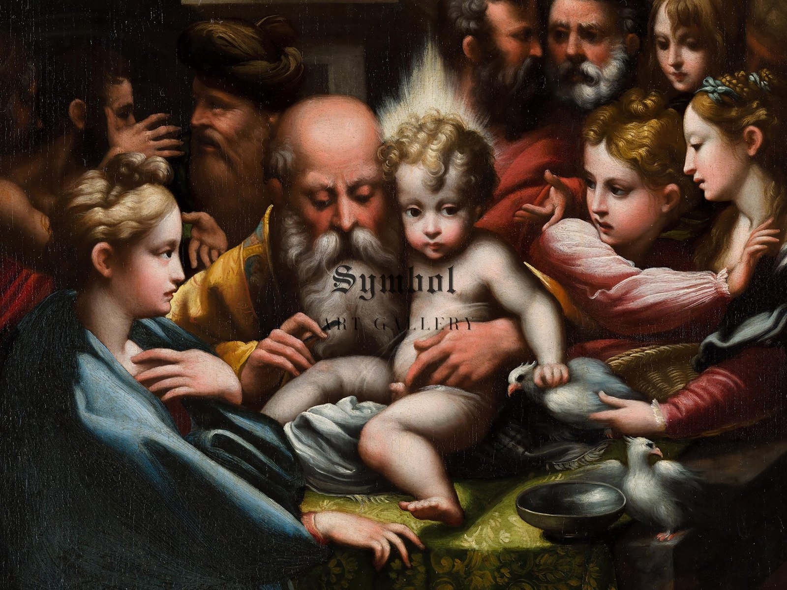 The Circumcision by Parmigianino, 1524, Renaissance, fine art print