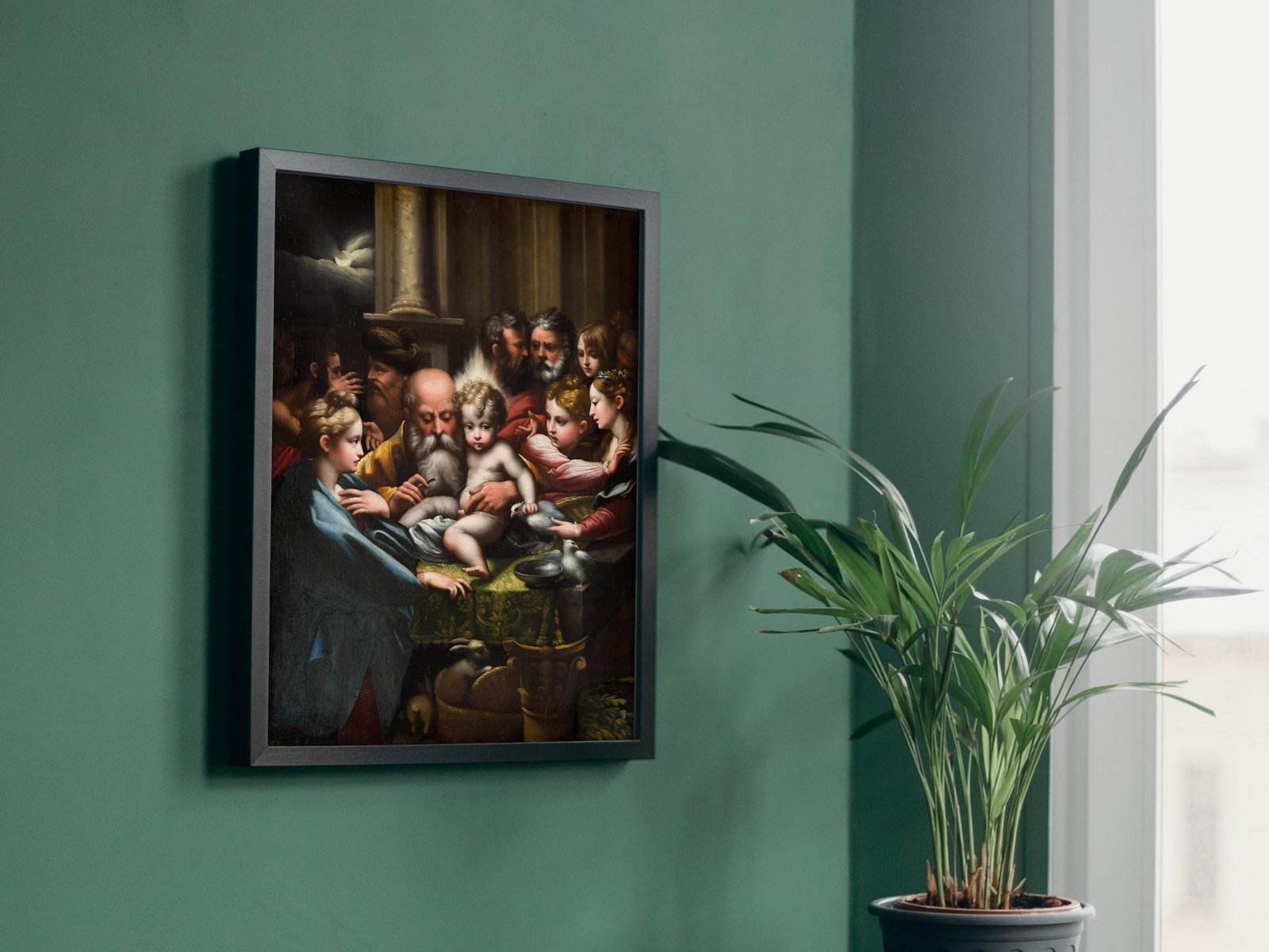 The Circumcision by Parmigianino, 1524, Renaissance, fine art print