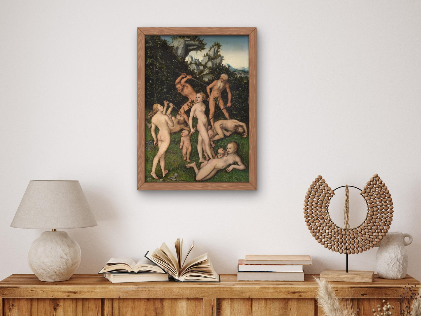 The Close of the Silver Age by Lucas Cranach the Elder, 1530, Renaissance, fine art print