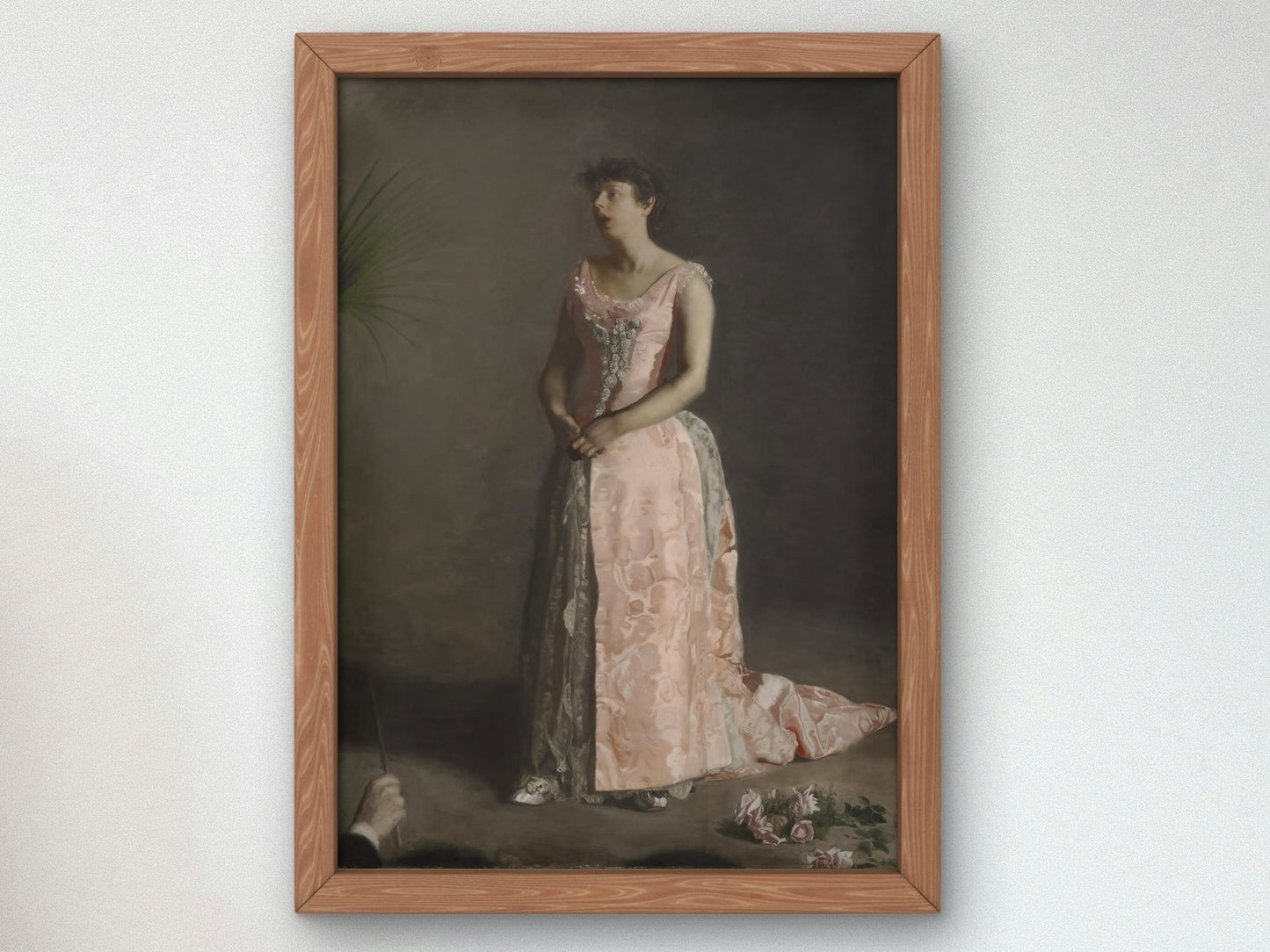 The Concert Singer by Thomas Eakins, 1890, Realism and Naturalism, fine art print