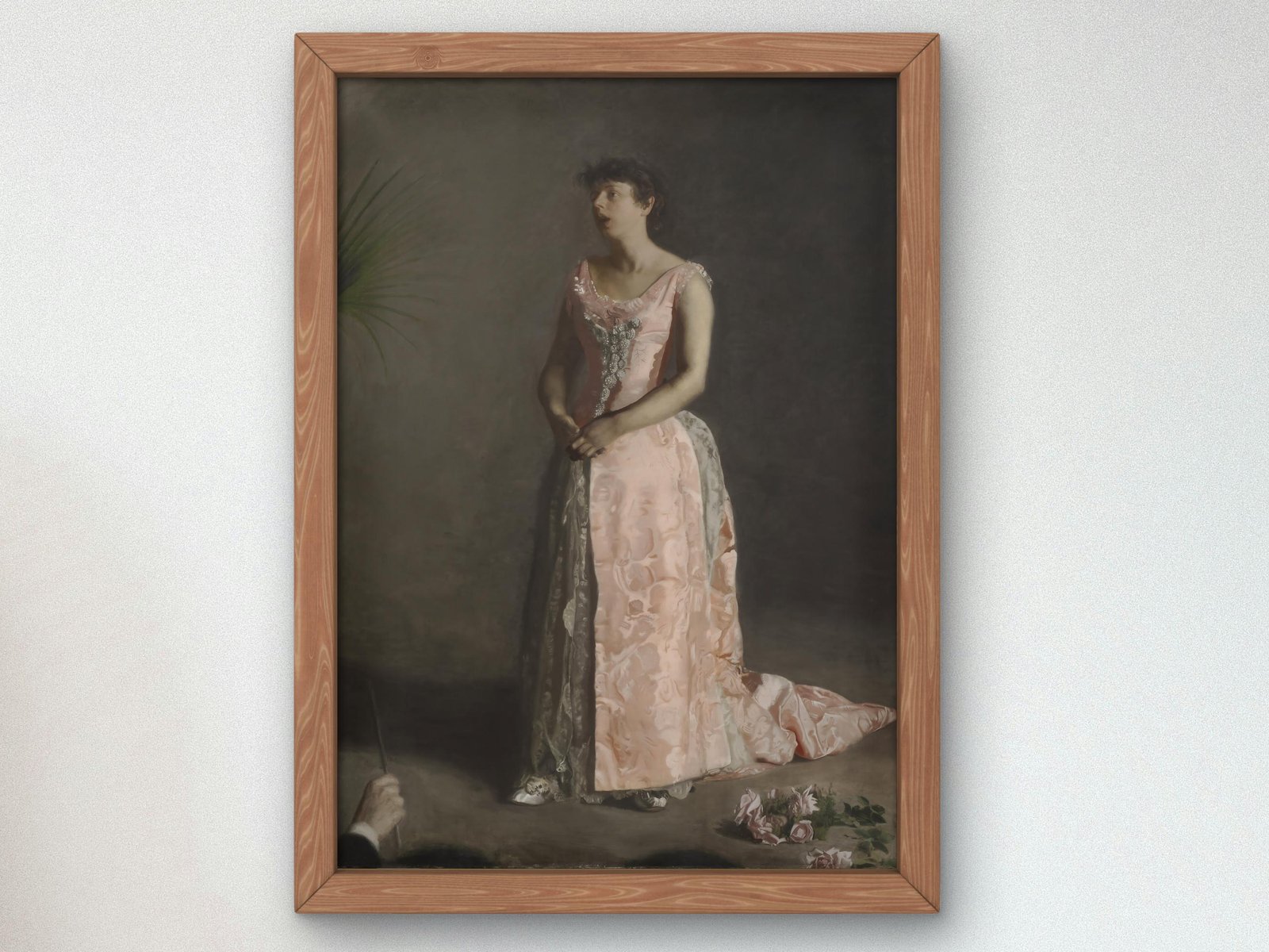 The Concert Singer by Thomas Eakins, 1890, Realism and Naturalism, fine art print