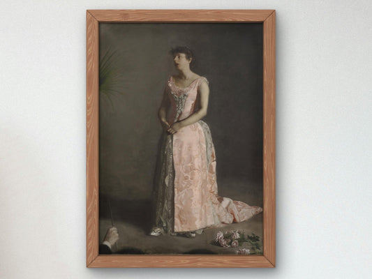 The Concert Singer by Thomas Eakins, 1890, Realism and Naturalism, fine art print