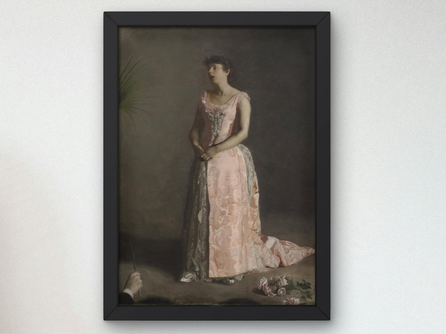 The Concert Singer by Thomas Eakins, 1890, Realism and Naturalism, fine art print