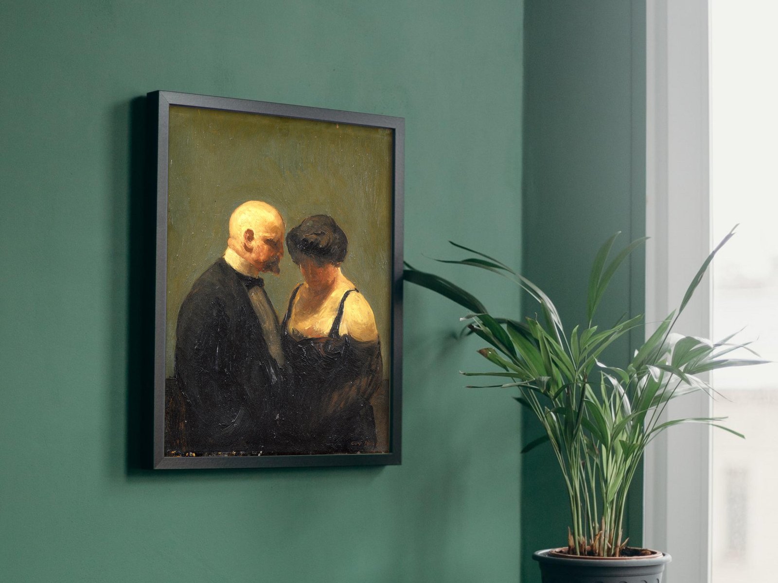 The Confidence Man by Guy Pène du Bois, 1919, Art Deco and American Modernism, fine art print