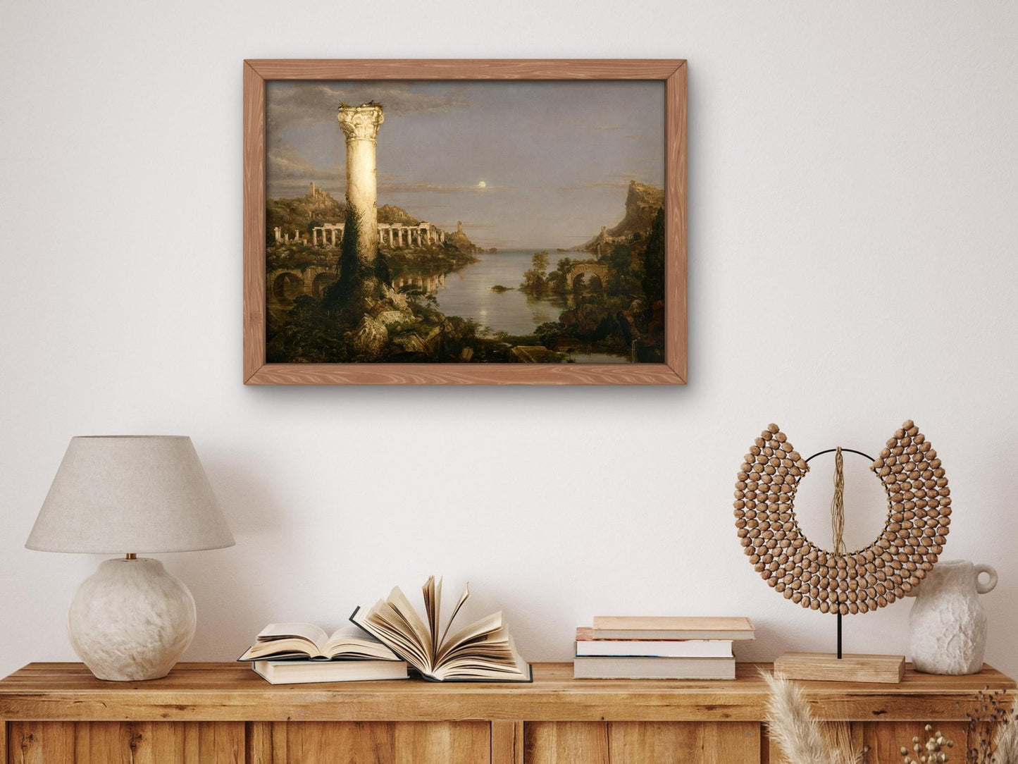 The Course of Empire Desolation by Thomas Cole, 1836, Romanticism and Classical Landscapes, fine art print