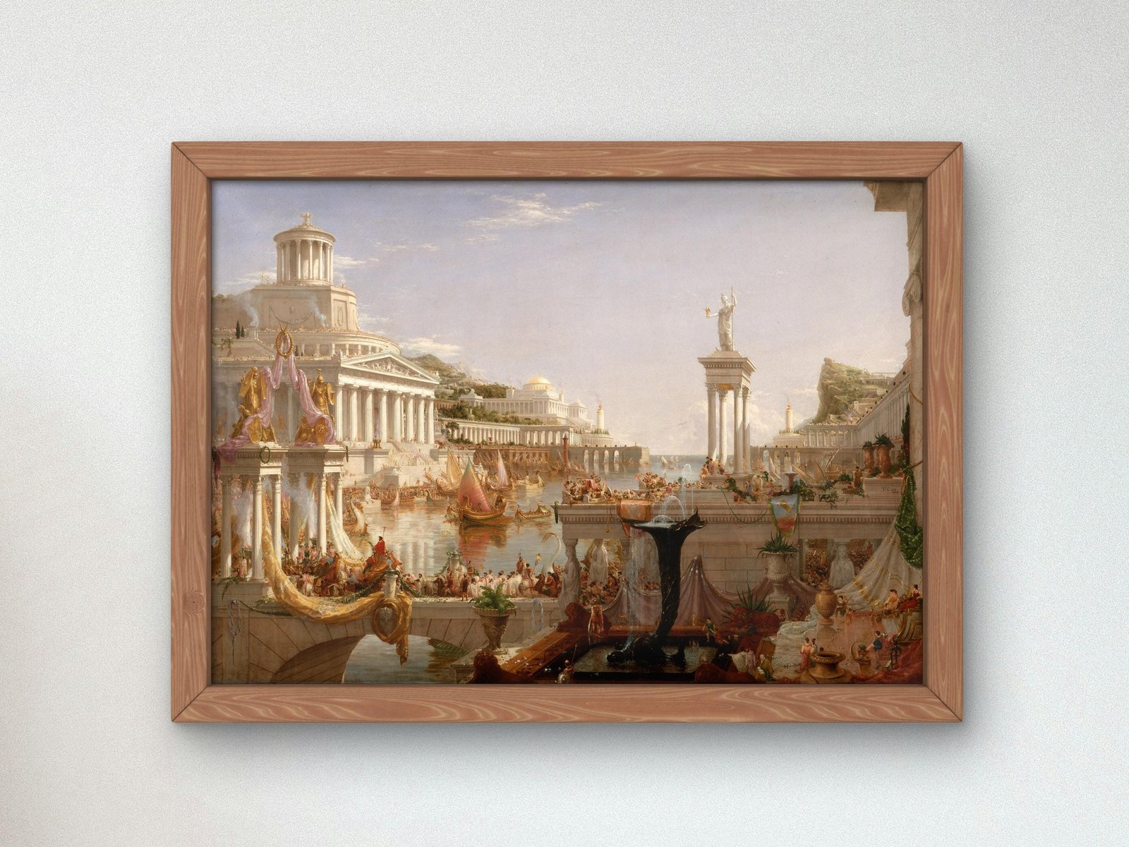 The Consummation by Thomas Cole, 1836, Romanticism and Classical Landscapes, fine art print