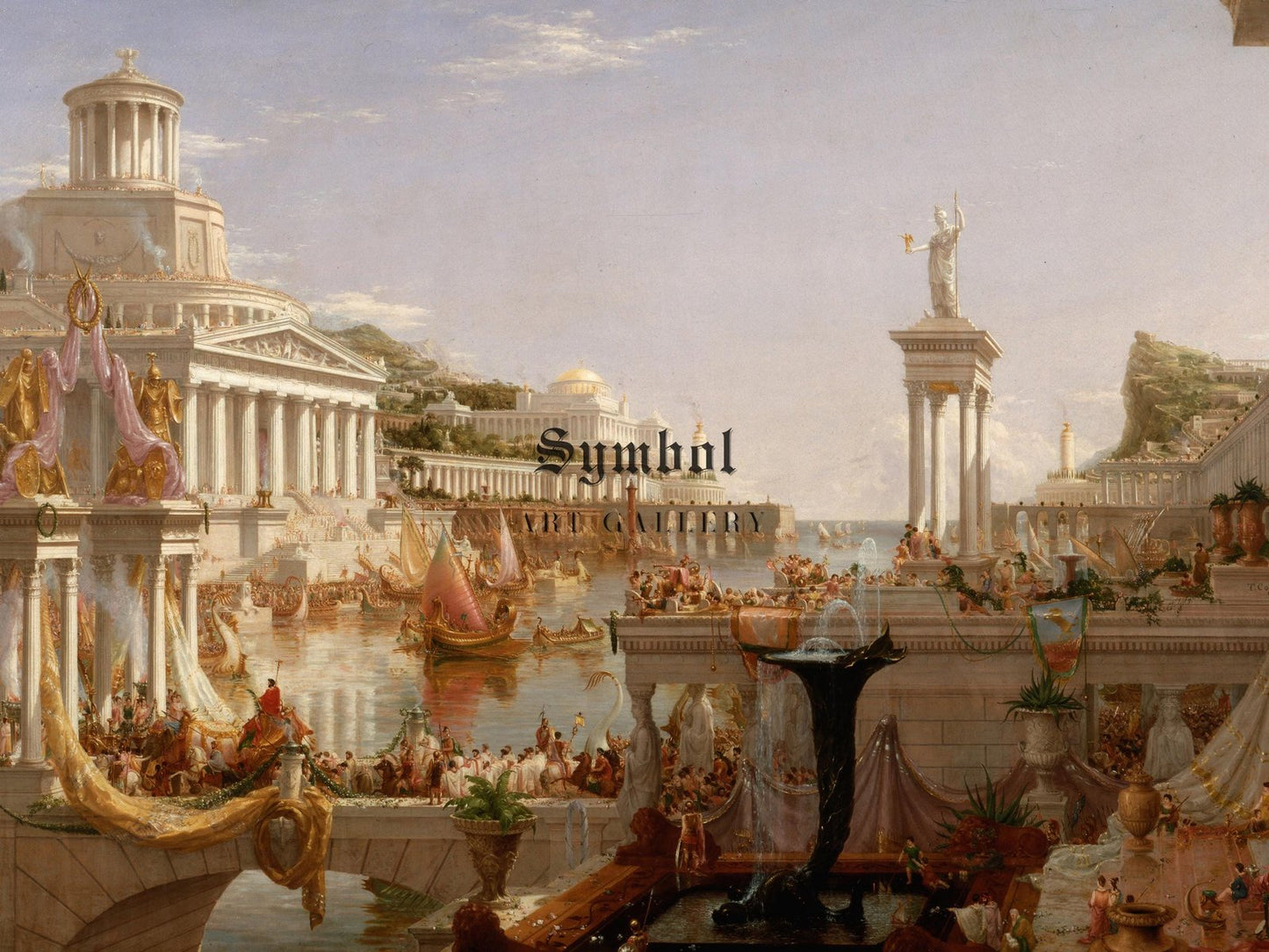 The Consummation by Thomas Cole, 1836, Romanticism and Classical Landscapes, fine art print
