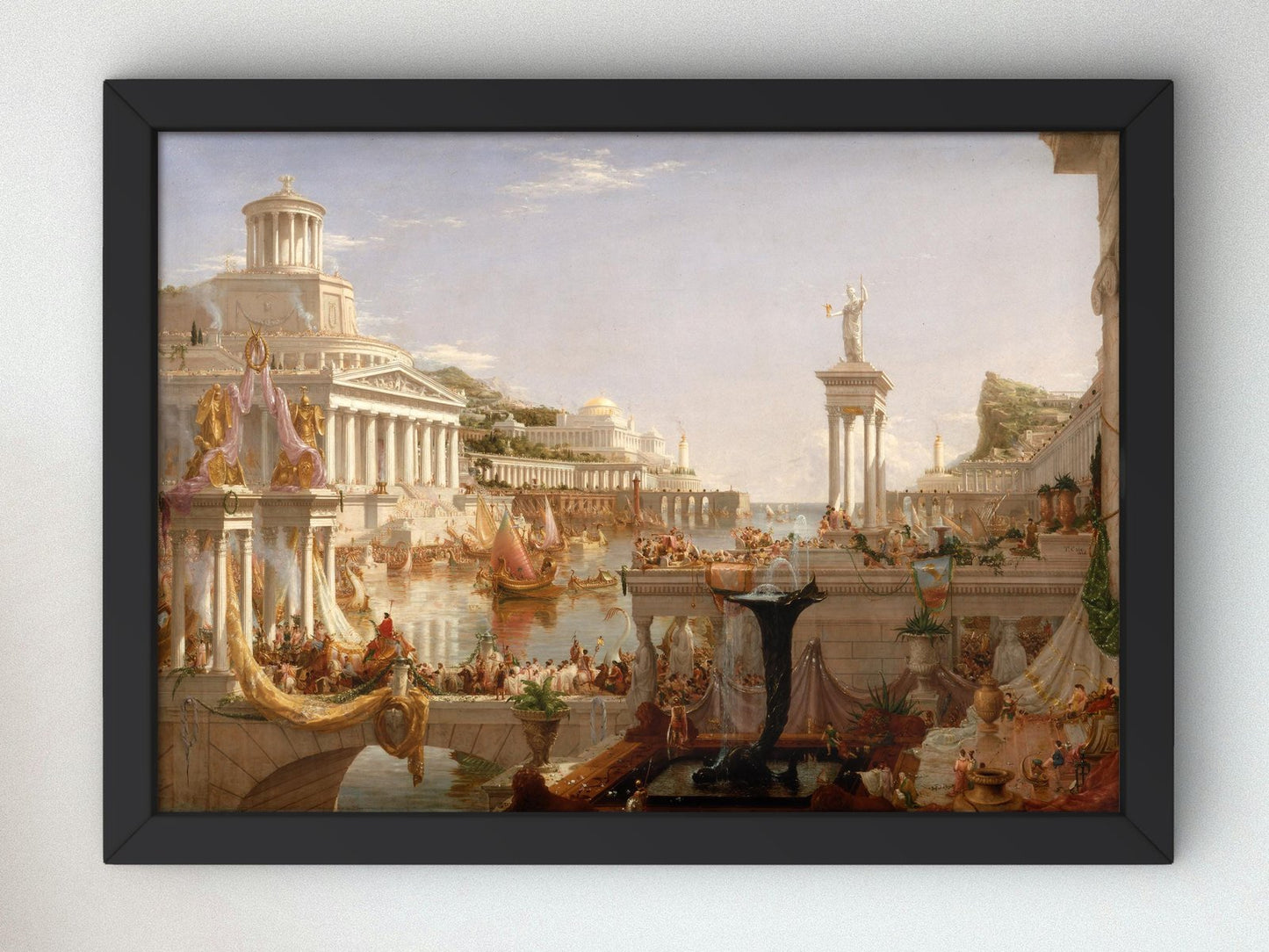 The Consummation by Thomas Cole, 1836, Romanticism and Classical Landscapes, fine art print