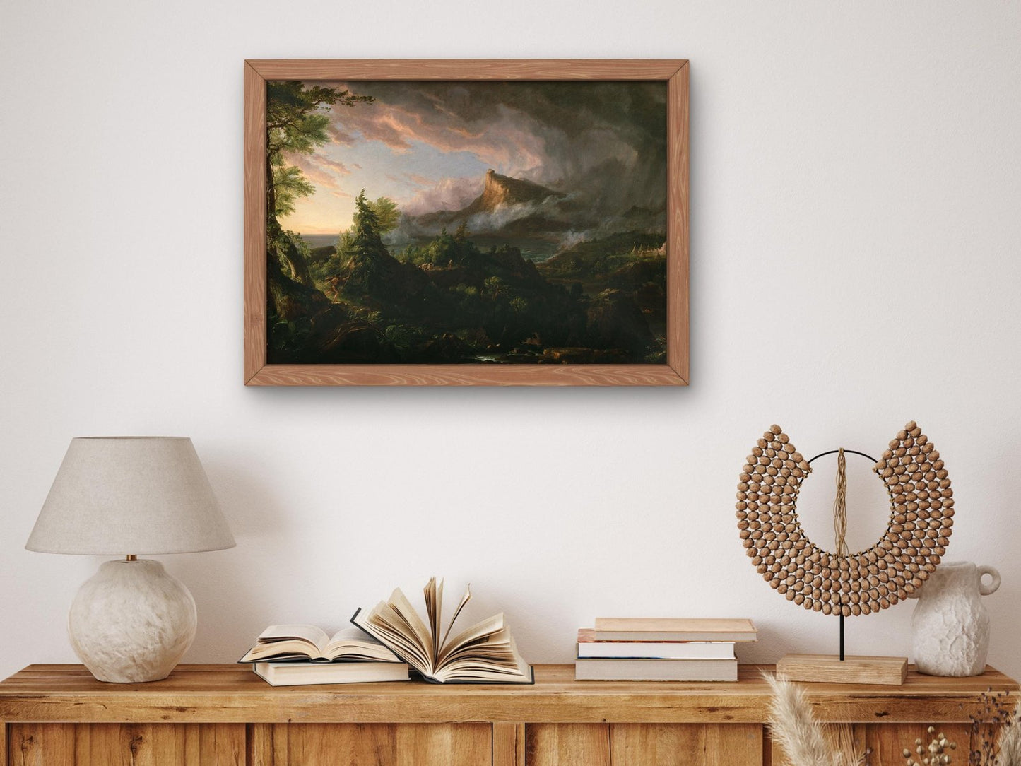 The Savage State by Thomas Cole, 1836, Romanticism and Classical Landscapes, fine art print