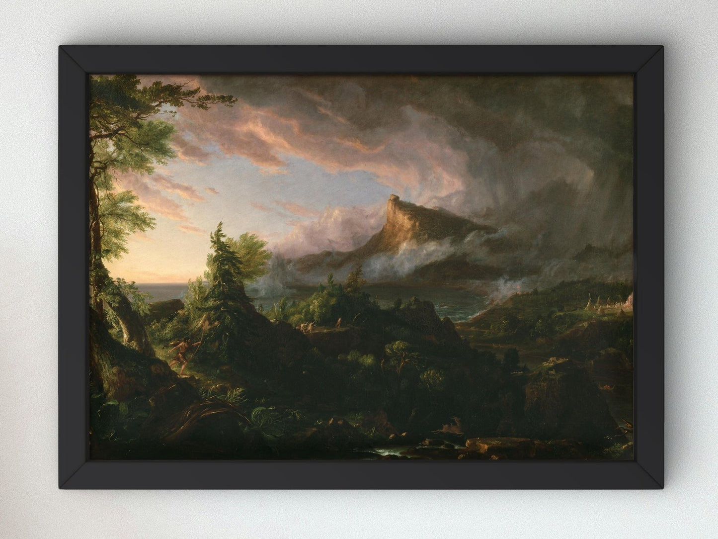 The Savage State by Thomas Cole, 1836, Romanticism and Classical Landscapes, fine art print