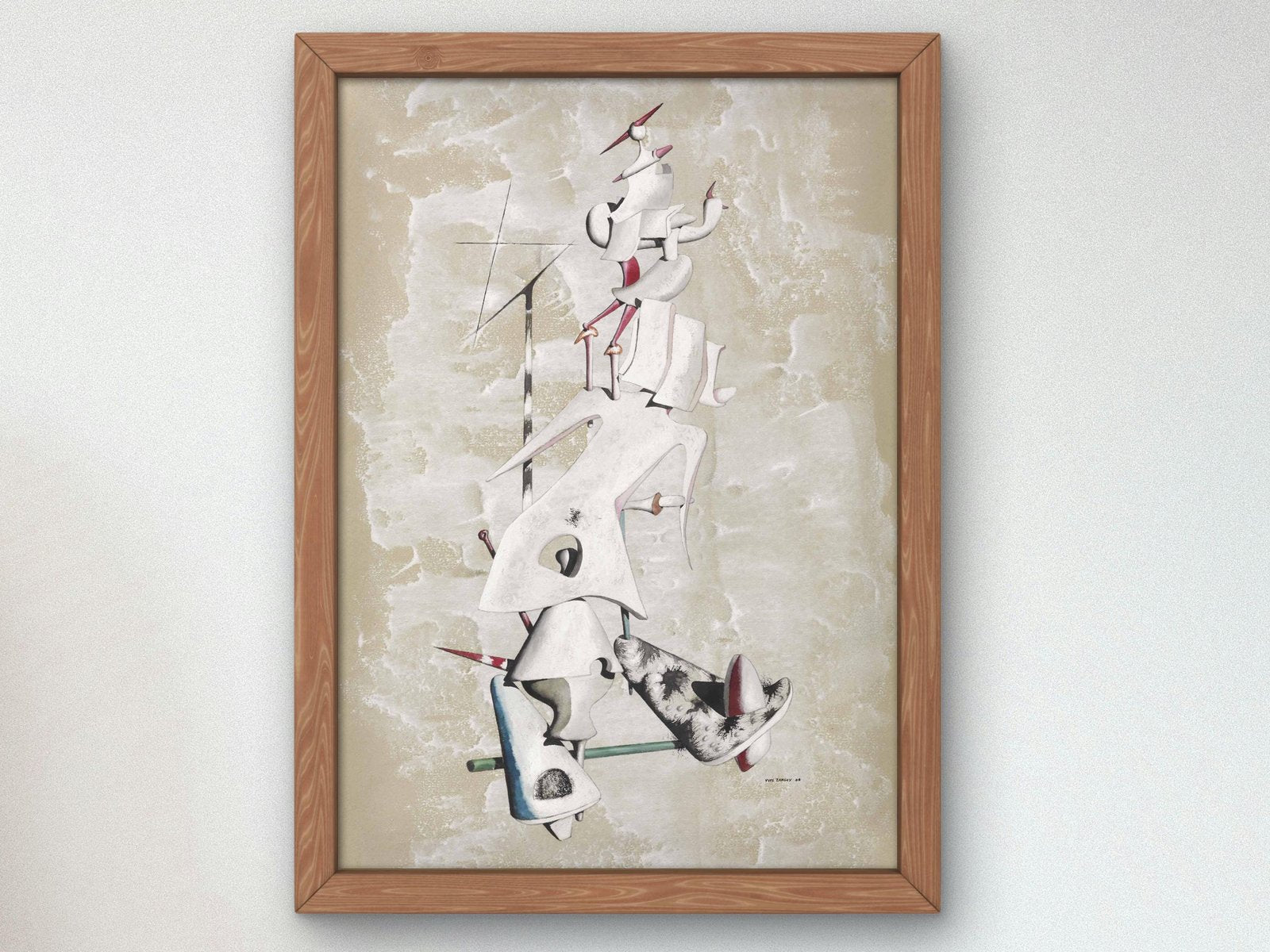 Yves Tanguy, 1946, Surrealism and Modern Art, fine art print