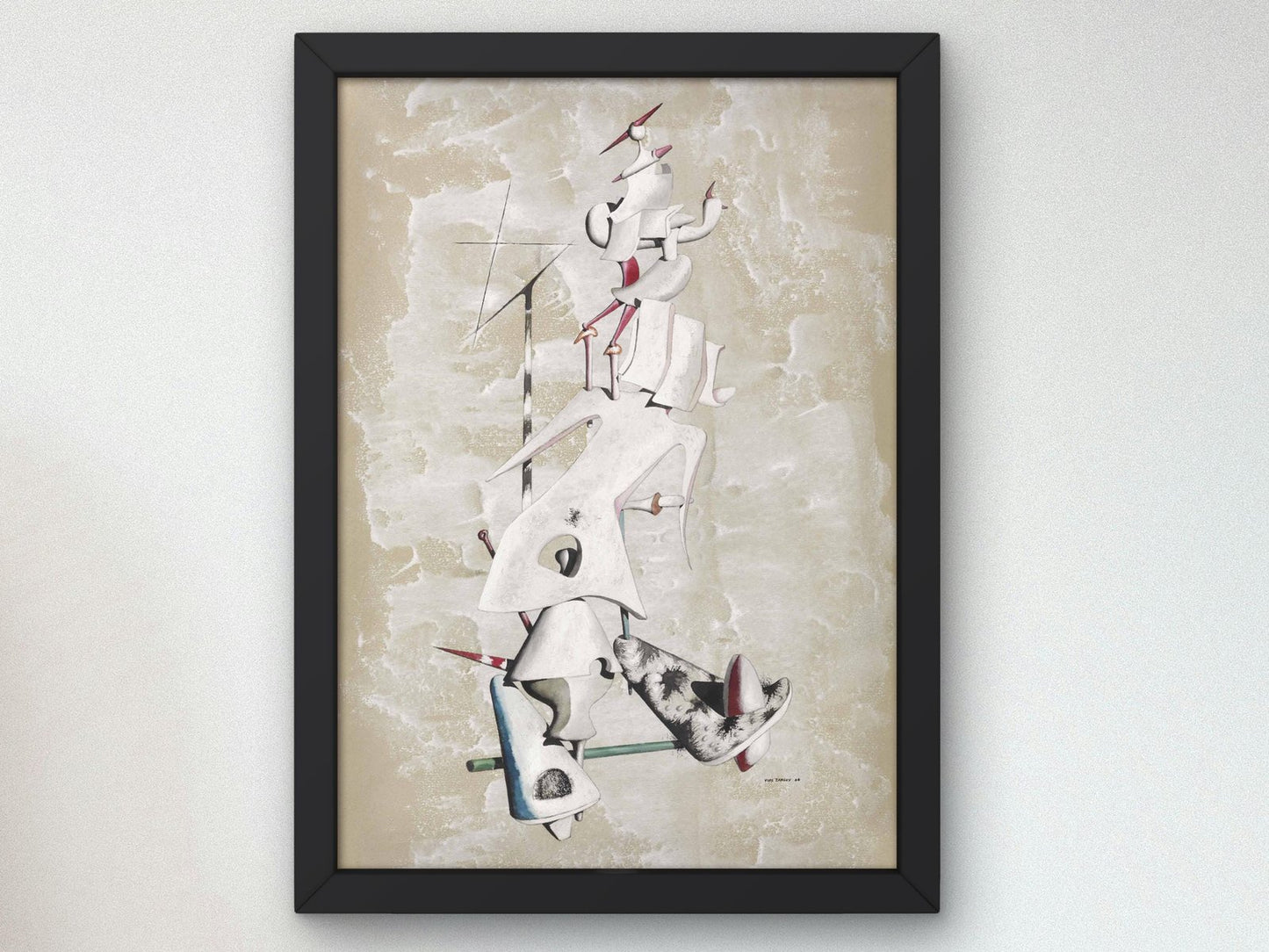 Yves Tanguy, 1946, Surrealism and Modern Art, fine art print
