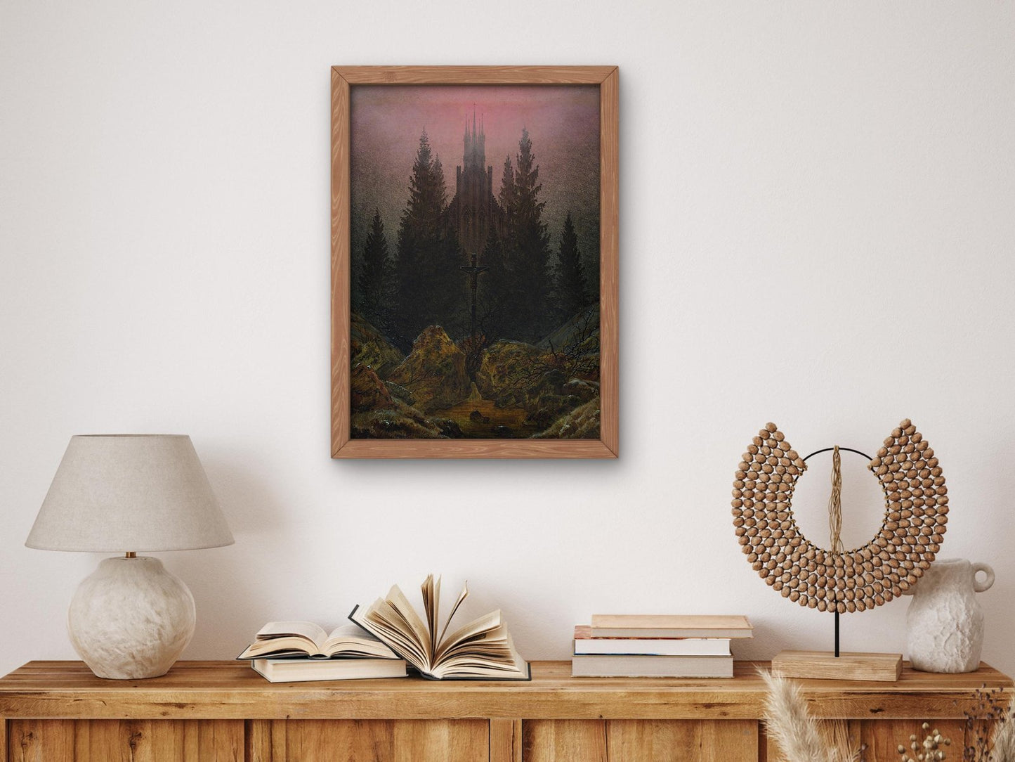 The Cross in the Mountains by Caspar David Friedrich, 1812, Romanticism and Classical Landscapes, fine art print