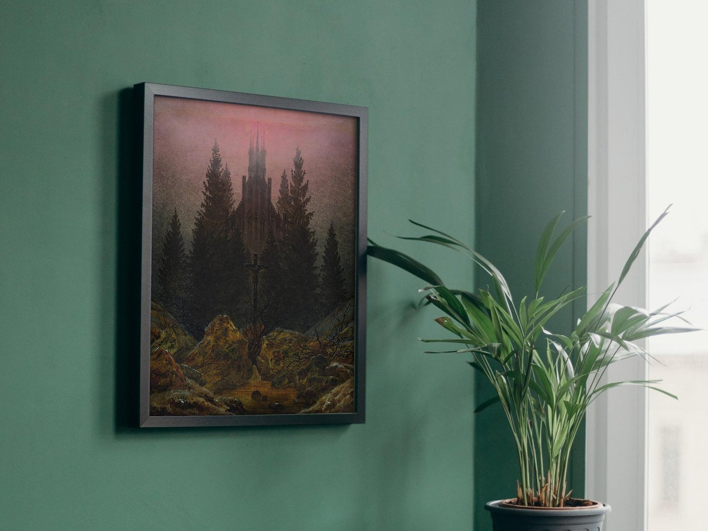 The Cross in the Mountains by Caspar David Friedrich, 1812, Romanticism and Classical Landscapes, fine art print