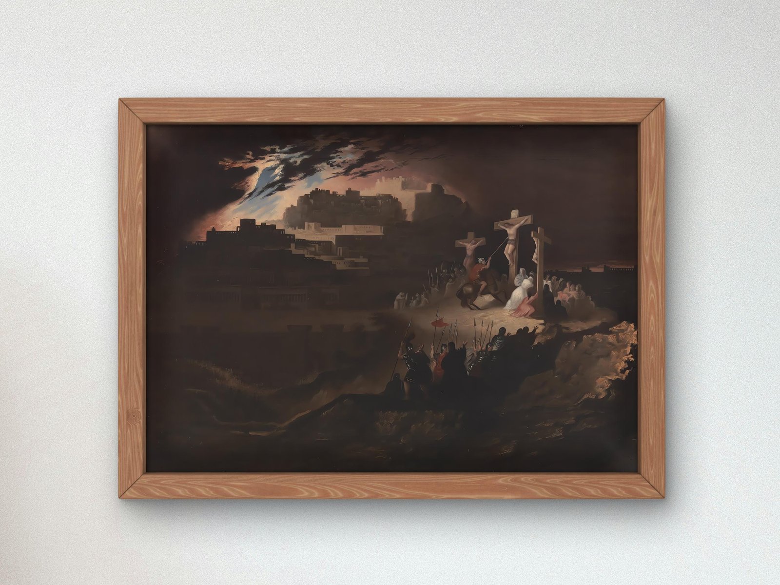 The Crucifixion by John Martin, 1835, Romanticism and Classical Landscapes, fine art print
