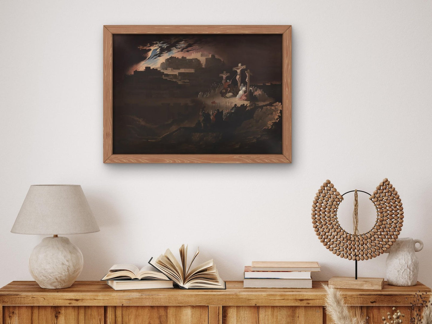 The Crucifixion by John Martin, 1835, Romanticism and Classical Landscapes, fine art print