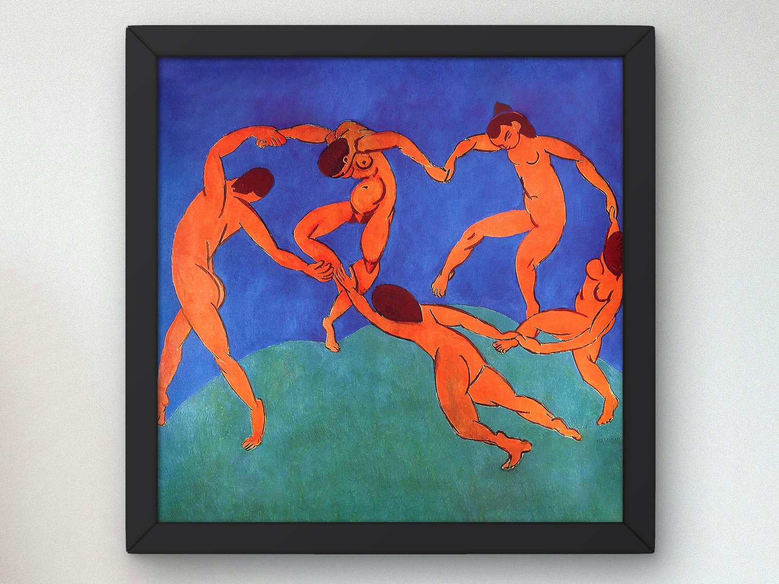 The Dance by Henri Matisse, 1910, Expressionism and Fauvism, fine art print