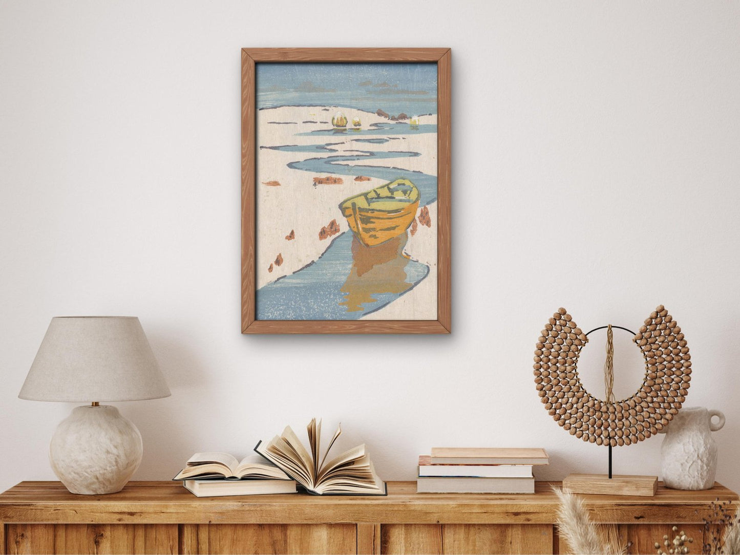 The Derelict by Arthur Wesley Dow, 1916, Art Deco and American Modernism, fine art print